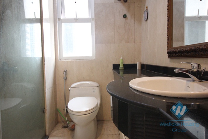 Affordable spacious 3 bedroom apartment for rent in Ciputra Tower, Hanoi